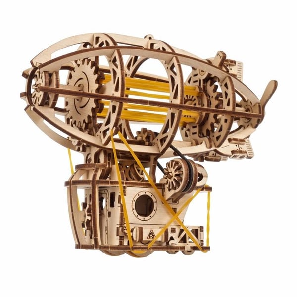 Steampunk Airship - Ugears - Trä 3D-pussel