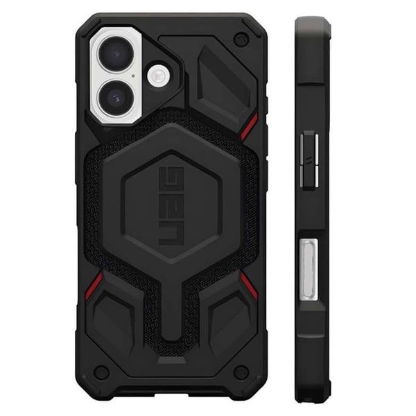 Coque för iPhone 17 - UAG - Monarch Pro - Extremt skydd - MagSafe-kompatibel - Svart