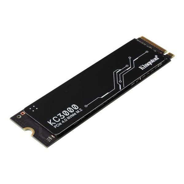 KINGSTON - Intern SSD - KC3000 - 4096GB - M.2 NVMe (SKC3000D/4096G)