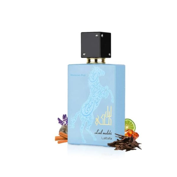 Eau de Parfum - LATTAFA - Lail Maleki Moroccan Blue - 100ml - Oriental - Ambré