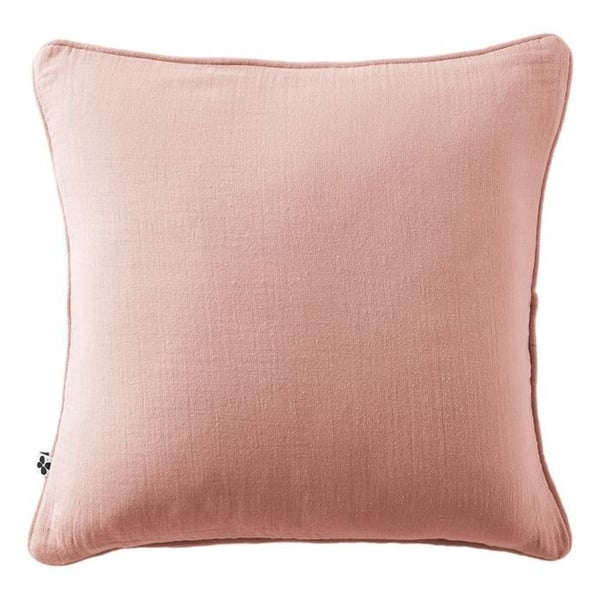 Avtagbart kuddfodral med piping "Gaïa" 45 x 45 cm "Gaze de Coton"