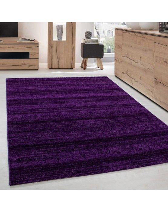 Matta - Modern - Lila - 160x230 cm - 100% PP Heatset - Kort Lugg Matta - Modern - Lila - 160x230 cm - 100% PP Heatset - Kort Lugg