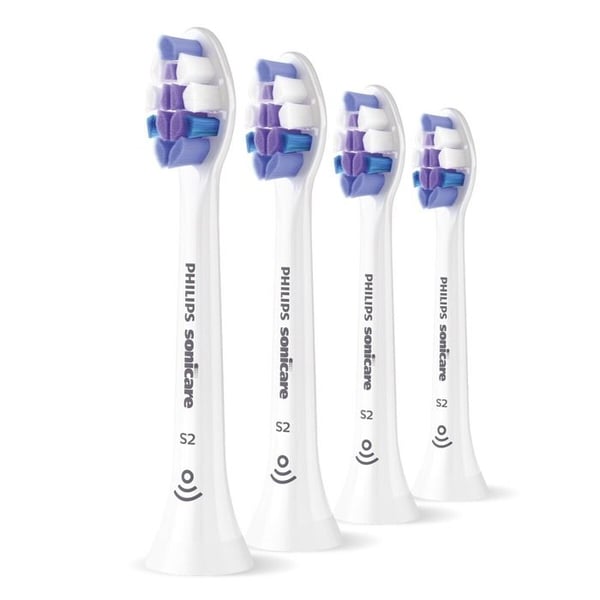 Broschyr Philips Sonicare HX6054/87 Paket med 4 Vit