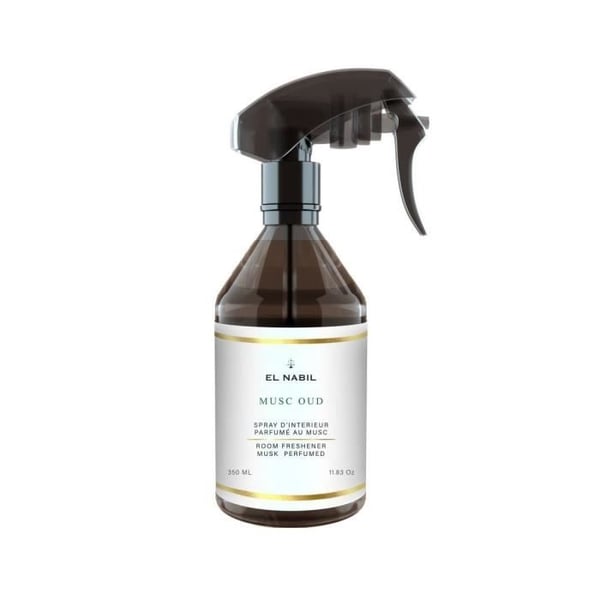 Rumparfym - EL NABIL - MUSC OUD - 350ml - Bergamottnoter - Ambroxan - Blandad doft