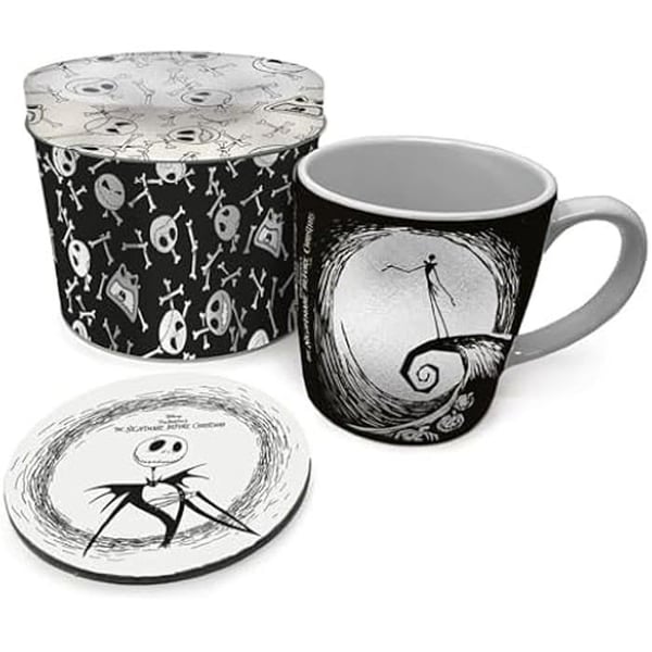 Pyramid International The Nightmare Before Christmas Presentförpackning – Inkluderar en mugg på 312 ml och en coaster.