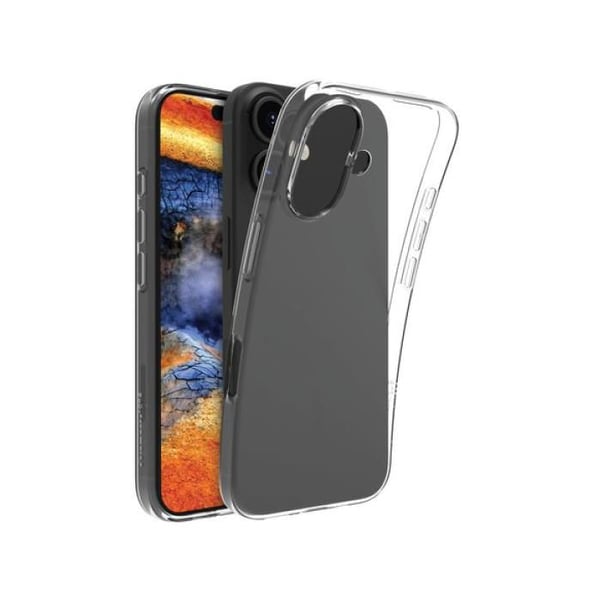 Flexibel Skal - DBRAMANTE1928 - Grönland - Transparent - iPhone 16 - Återvunnen Plast
