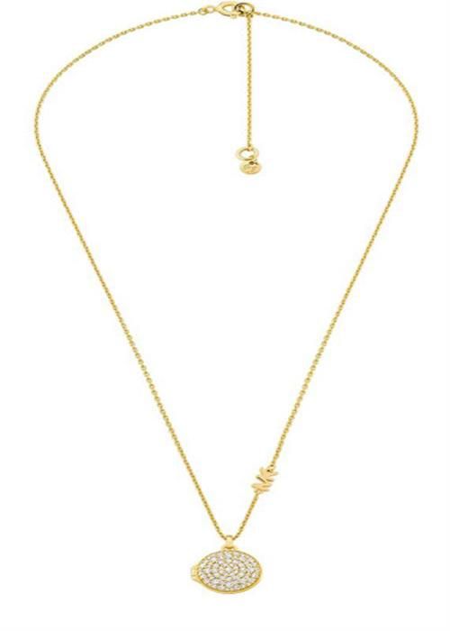 Smykkesæt - MICHAEL KORS - MKC1699SET - Forgyldt - Zirkoner - 40 cm + 5 cm