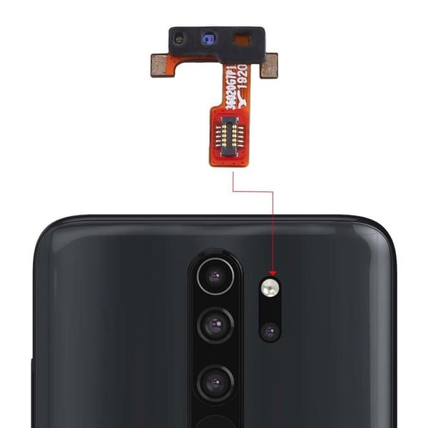 Nappblix för Xiaomi Redmi Note 8 Pro Reservdel Svart