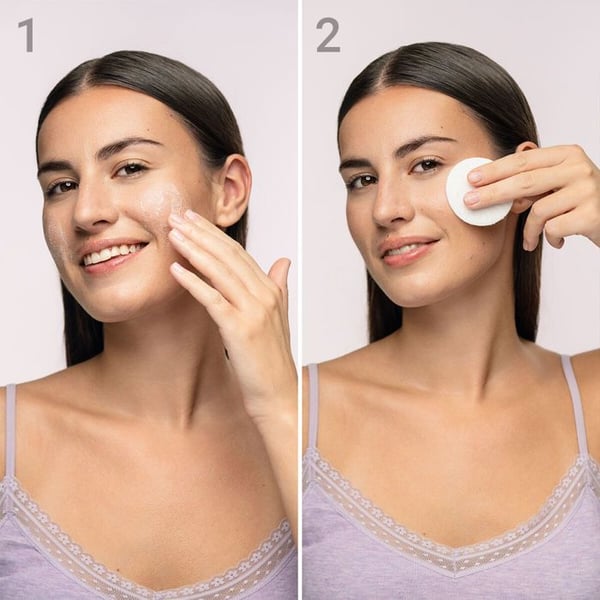 Set med kosmetik - INNOVAGOODS - Pack Duo för ansiktsrengöring - Vegansk - Rengöringsgel 200 ml - Toner 150 ml