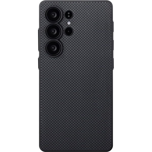 Pitaka Etui för PIN-knapp svart/grå enhetlig Samsung Galaxy S25 Ultra