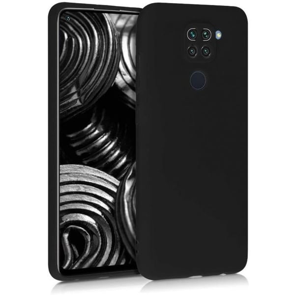 Fodral - Xiaomi - Redmi Note 9 Pro - Silikongel - Svart - Mjuk