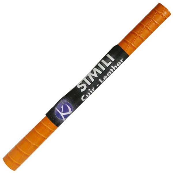 Ki-Sign - Kupong Simili Läder 66x45 cm Croco Orange