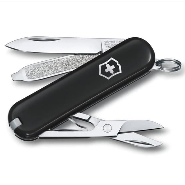 Couteau Suisse - Victorinox - Classic SD - 58 mm - 7 funktioner - Dark Illusion