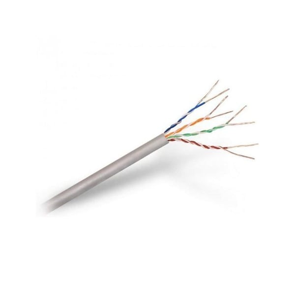 Aisens Bobina Kabel för Nätverk RJ45 Cat.5E UTP AWG24 Styv 305m Grå