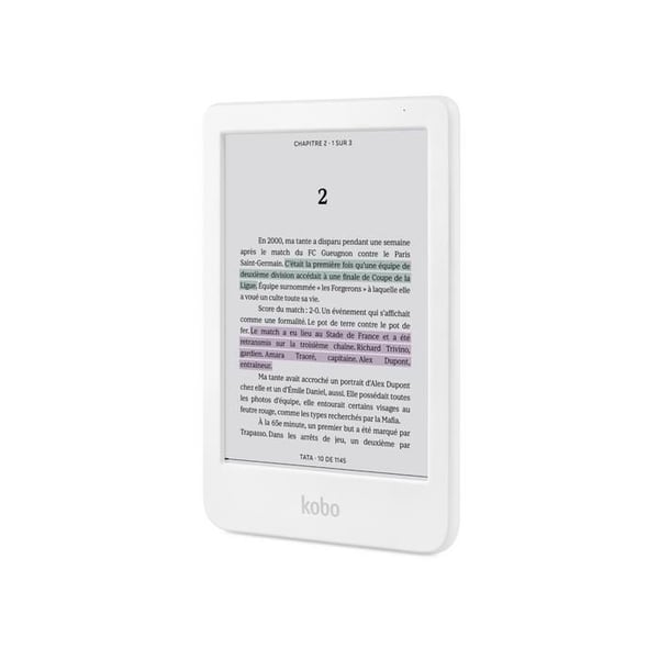 Kobo Clara Väri Valkoinen