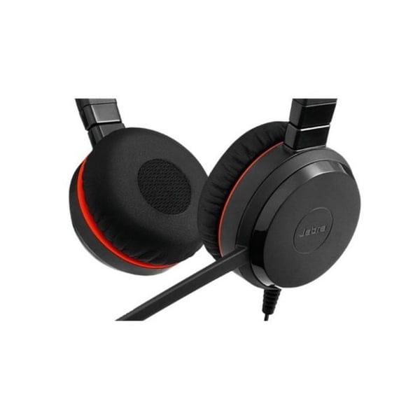 Jabra Evolve 30 II UC-hörlurar - Kabelanslutna - Stereo - Brusreducerande - Svarta - På huvudet