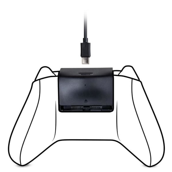 Opladningspakke - Xbox - Controller Series - Batteri 1400mAh - USB-C kabel 3m - 10 timers trådløs spil