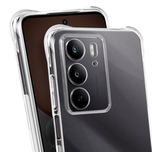 Mobilskydd - Realme - C75 - Stötsäker - Flexibel - Transparent