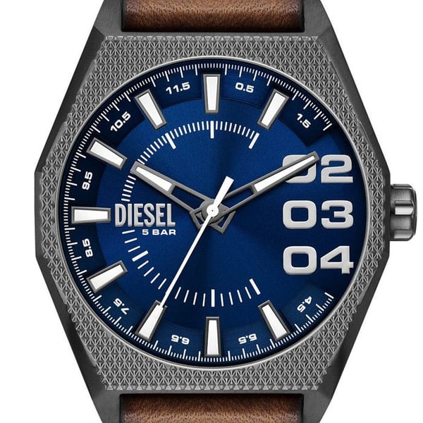 Klocka - Diesel - Tidshorisonter DZ2189 - Analog - Trend - Grå
