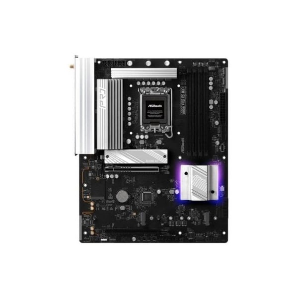 Moderkort - ASROCK - B860 Pro Race - Socket Intel LGA 1851 - Indbygget WiFi - Chipset B860