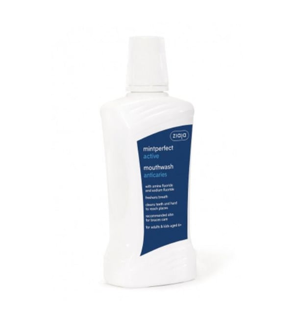 Mouthwash - Ziaja - Miniperefect - 500ml - Anticarier - Blandad