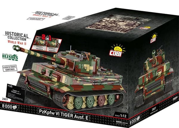 BYGGLEK - COBI - PZKPFW VI TIGER AUSF. E - Executive Edition - Grön - Blandat