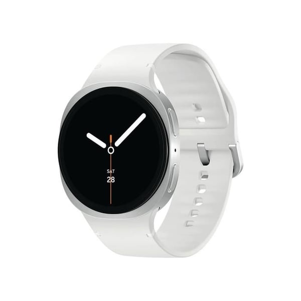 Smartklocka - SAMSUNG - Galaxy Watch8 40mm L325 - LTE - Silver - Kuddmönster