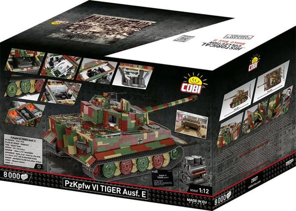 BYGGLEK - COBI - PZKPFW VI TIGER AUSF. E - Executive Edition - Grön - Blandat