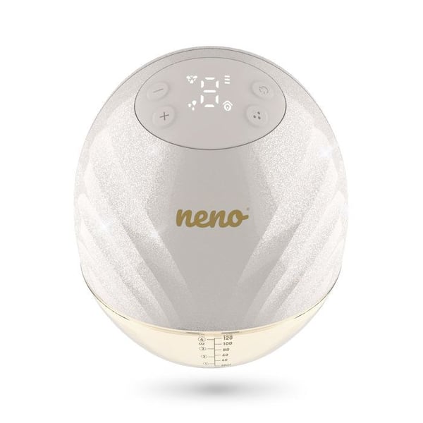Trådlös elektrisk bröstpump - NENO - Trefas - Handsfree - LCD-skärm - 9 justeringsnivåer - Lätt att rengöra