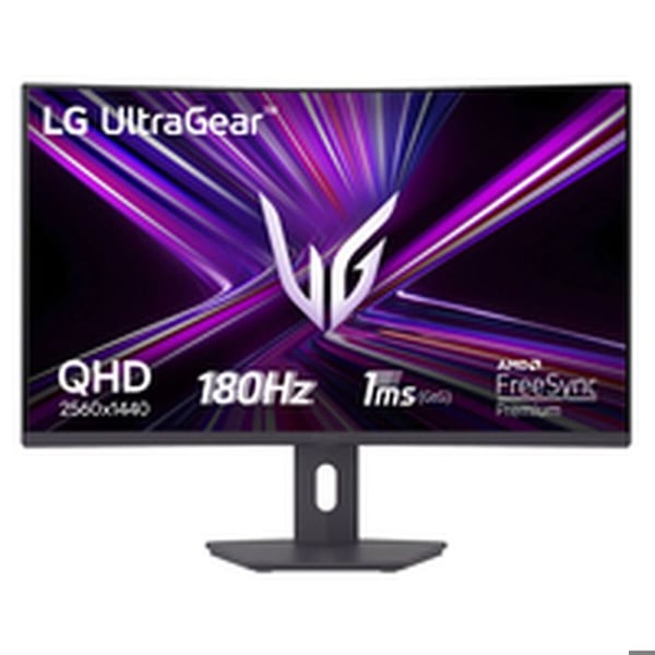 Monitor LG 32G600A-B 32" Quad HD 180Hz VA Curvo 1ms FreeSync Premium HDR10
