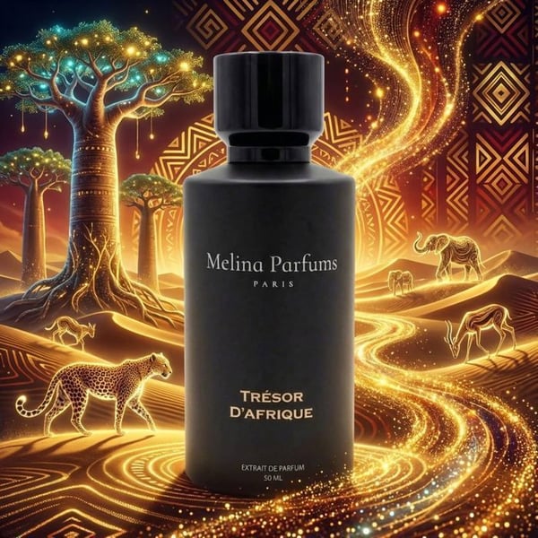Melina Parfums - Trésor D'afrique - Extrait de Parfum Mixte 50ml