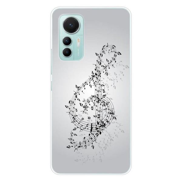 Tryckt silikonfodral som är kompatibelt med Xiaomi Mi 12 Lite Waltz of notes