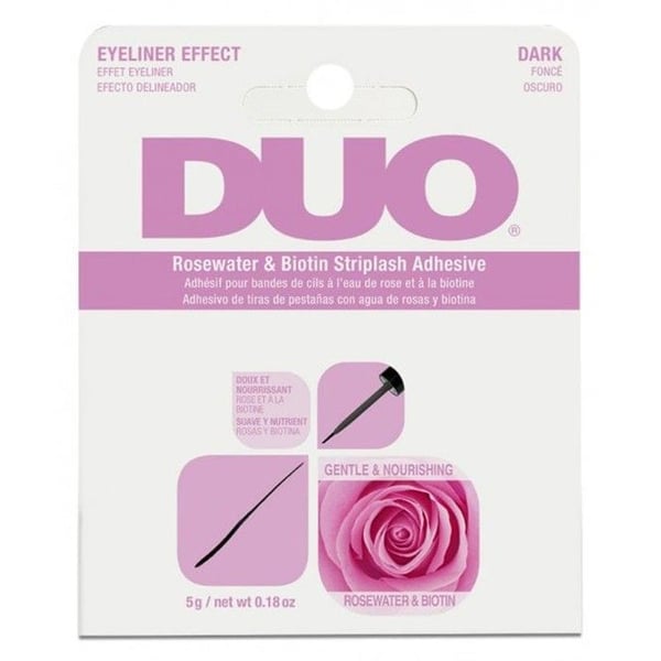 Ardell 5g Duo Rosewater & Biotin Striplash mörkt lim, lösögonfransar