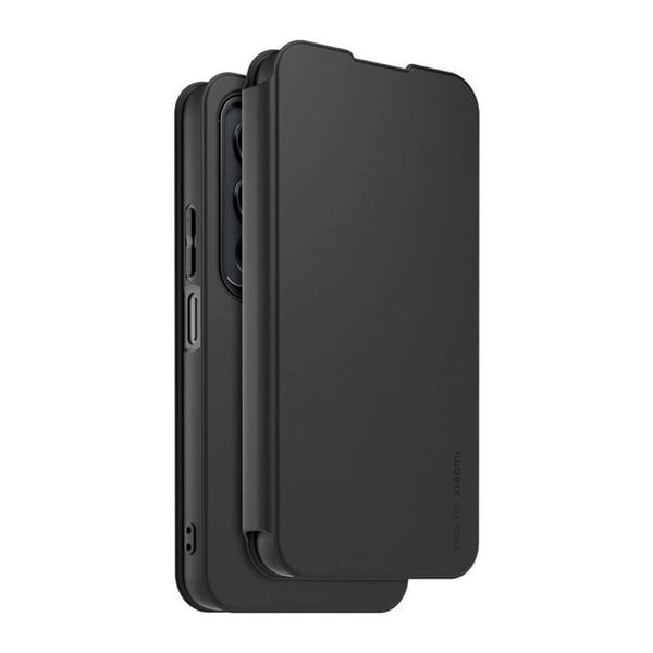 Fodral - Redmi 15 - Pack 2 i 1 (folio + handledsrem) - Mjuk TPU - Kompatibel med 2.5D/3D filmer
