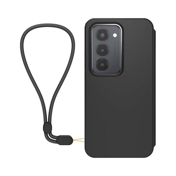 Fodral - Redmi 15 - Pack 2 i 1 (folio + handledsrem) - Mjuk TPU - Kompatibel med 2.5D/3D filmer
