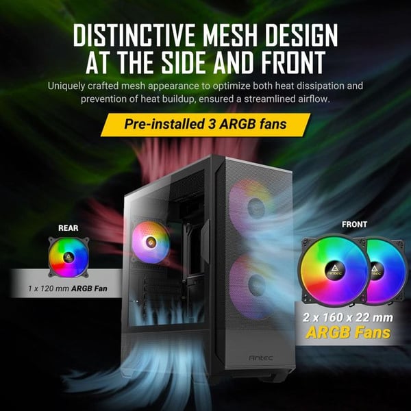 ANTEC NX416L Svart