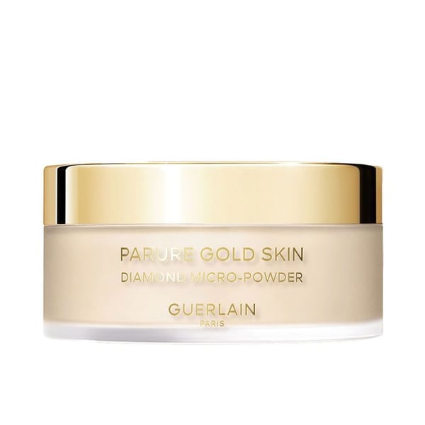 Poudres Libres PARURE GOLD SKIN transparent och lysande mikroperfektionspuder #02-Light 35 gr