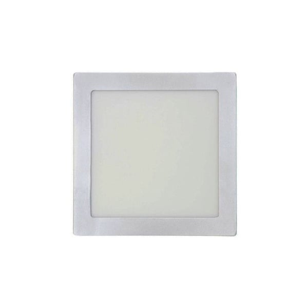 Fyrkantig LED-taklampa EDM - 20W - 1500 lumen - 6400K - Krom - 31597