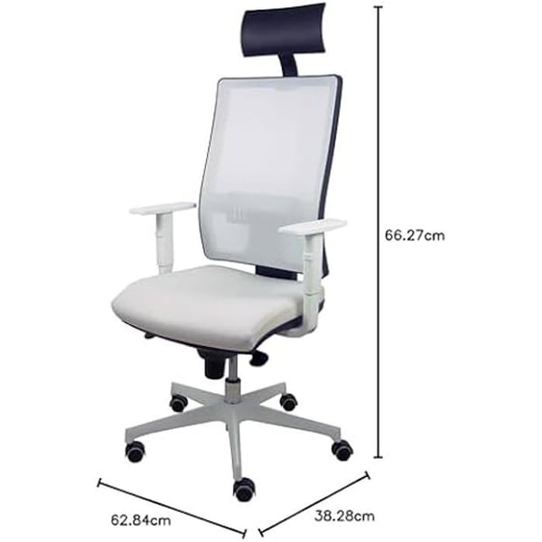 Kontorsstol - PIQUERAS Y CRESPO - 8435501007111 - PVC - Glasfiber - Höjdjusterbar