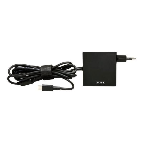 PORT Connect USB-C 65W nätadapter för bärbar dator upp till 15 tum EU