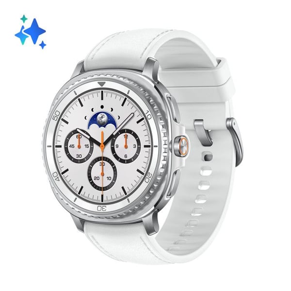 Samsung Galaxy Watch8 Classic Valkoinen Älykello 46mm GPS WiFi AI