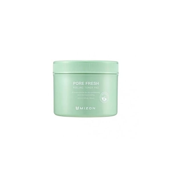 Rengörande exfolierande tamponger - MIZON - Pore Fresh Peeling Toner Pad - 60 pads - AHA, BHA, PHA - Utan parabener