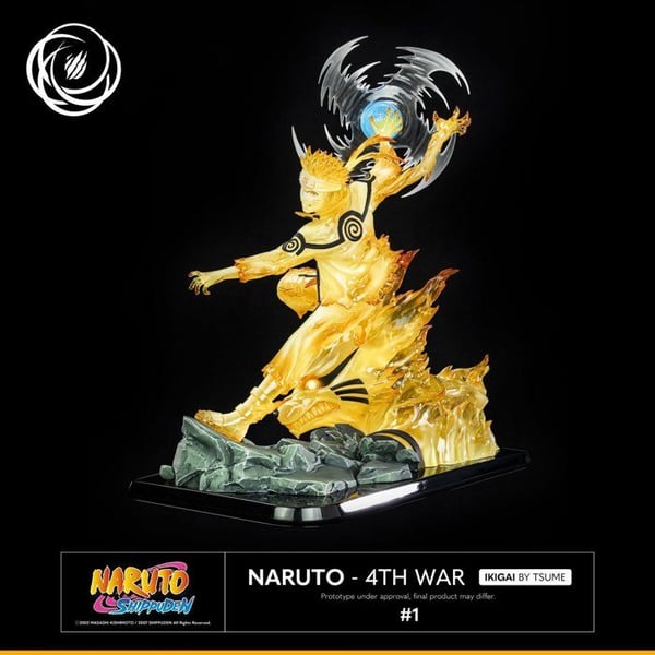 Statuett Ikigai | Naruto | Fjärde Stora Ninja Kriget Naruto