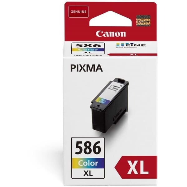 Bläckpatron - CANON - CL-586XL - 3 färger - Pack med 1 - XL