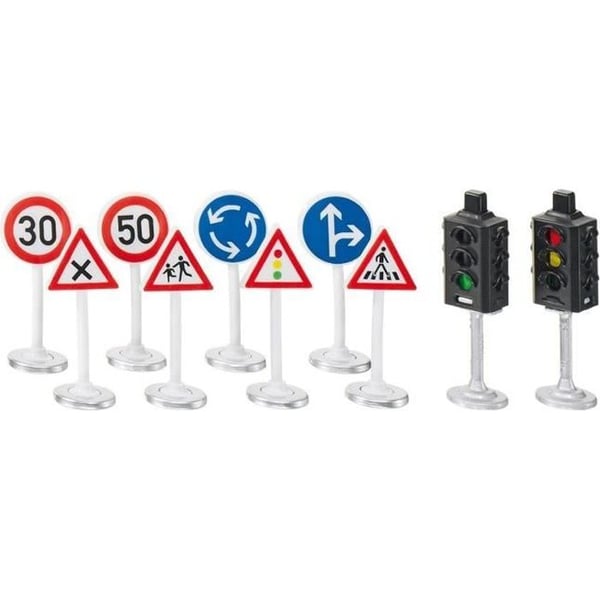 Sikuworld skylt och trafikljustillbehör - SIKU - Pojke - 3 år och uppåt