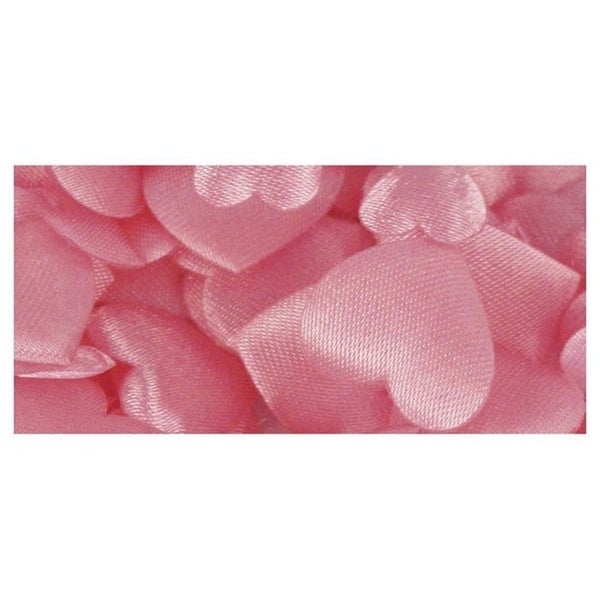 Puffad satinform - rosa
