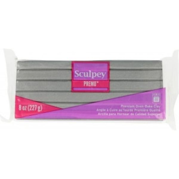 Sculpey polymerlera 227 g - silver