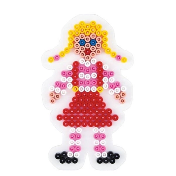 Hama - Platta Flicka för standardpärlor (Ø5 mm)