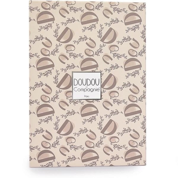 DOUDOU kanin - Sandbeige täcke