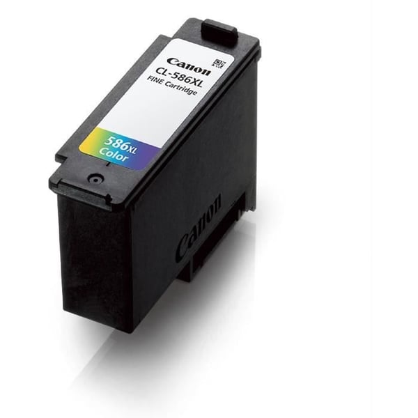 Mustekasetti - CANON - CL-586XL - 3 väriä - Pakkaus 1 - XL